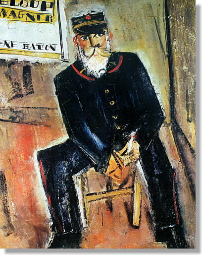 郵便配達夫 佐伯祐三 絵画販売