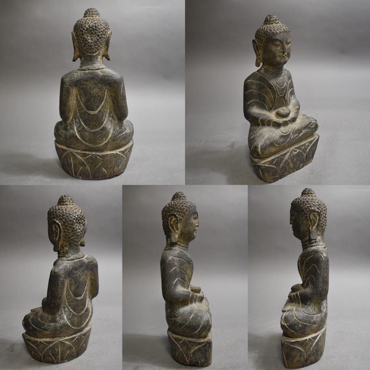 李朝 石仏 19世紀 骨董 仏像