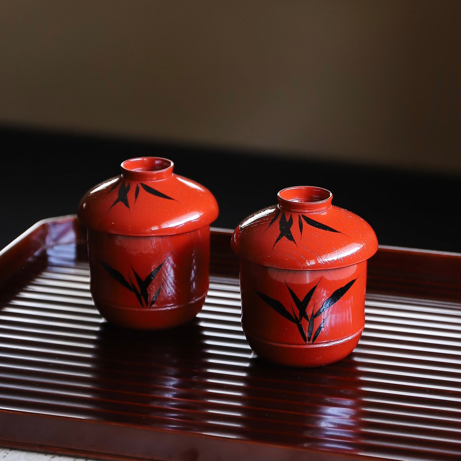 浄法寺蒔画煮物椀 拾 漆匠 春象 未使用 お茶事 仁和春象