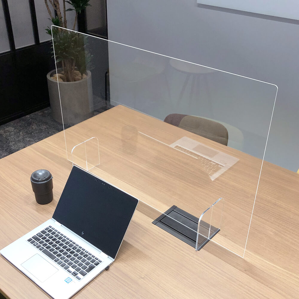 まとめ売り飛沫防止アクリルパーテーション 90cm幅HBP9060新品