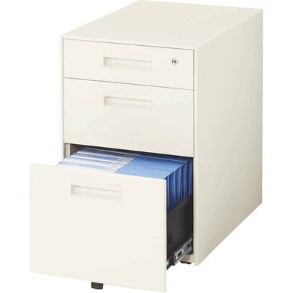 QUEST フラットOAキャビネット 2段 (ワゴン スチールワゴン 鍵付き