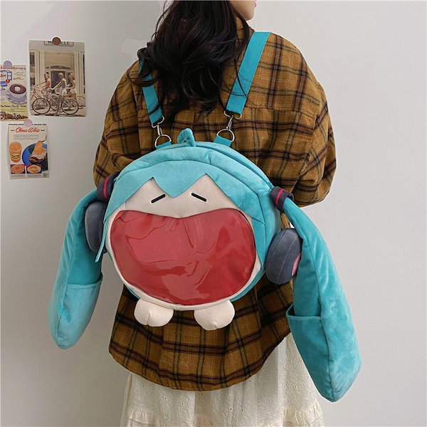 初音ミク 海外限定bilibili 萌羽moeyu バックパック 痛バッグ桜ミク