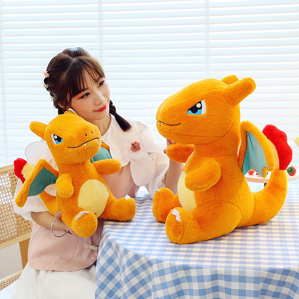 Qoo10] 漫画リザードンぬいぐるみかわいいヒトカゲ