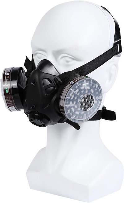 Qoo10] ガスマスク コスプレ用 ハーフマスク ダ