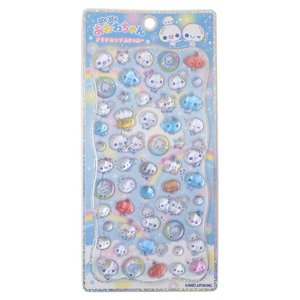 Qoo10] シールシート プチドロップステッカー ぷ : 文具