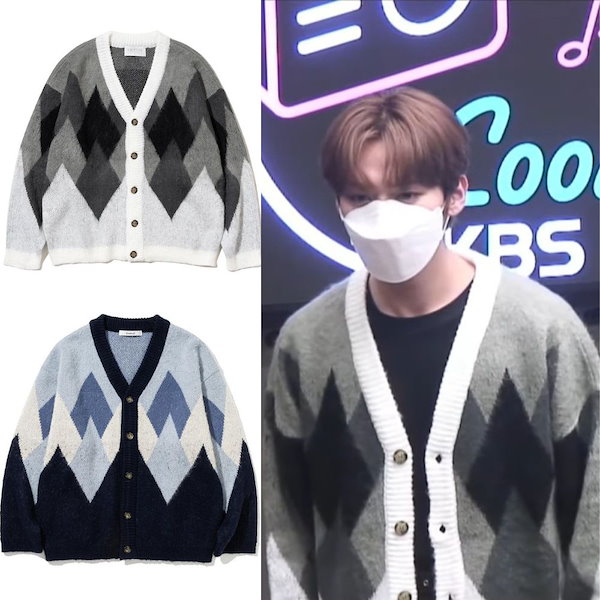 スキズstraykids ポップアップリノカーディガン