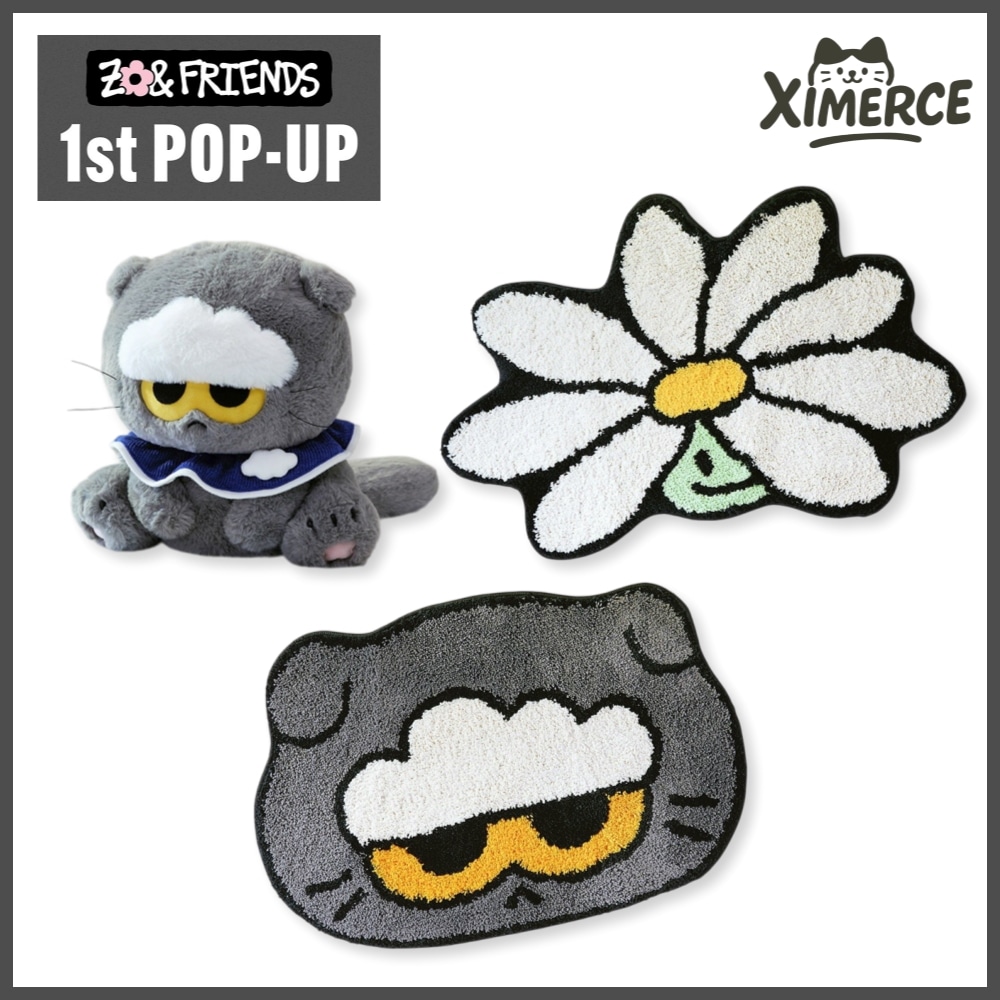 ZO&FRIENDS ポップアップ ZOA ラグ ZO&FRIENDS ZOA FACE LUG g-dragon