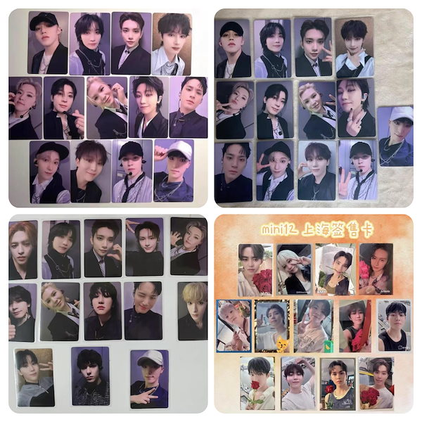 seventeen 中国一直娯 yizhiyu ポラロイドトレカ 13枚セット seventeen