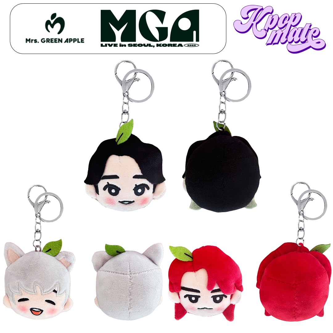 ぬいぐるみ キーリング Mrs. GREEN APPLE ミセス 韓国限定 大森 Mrs