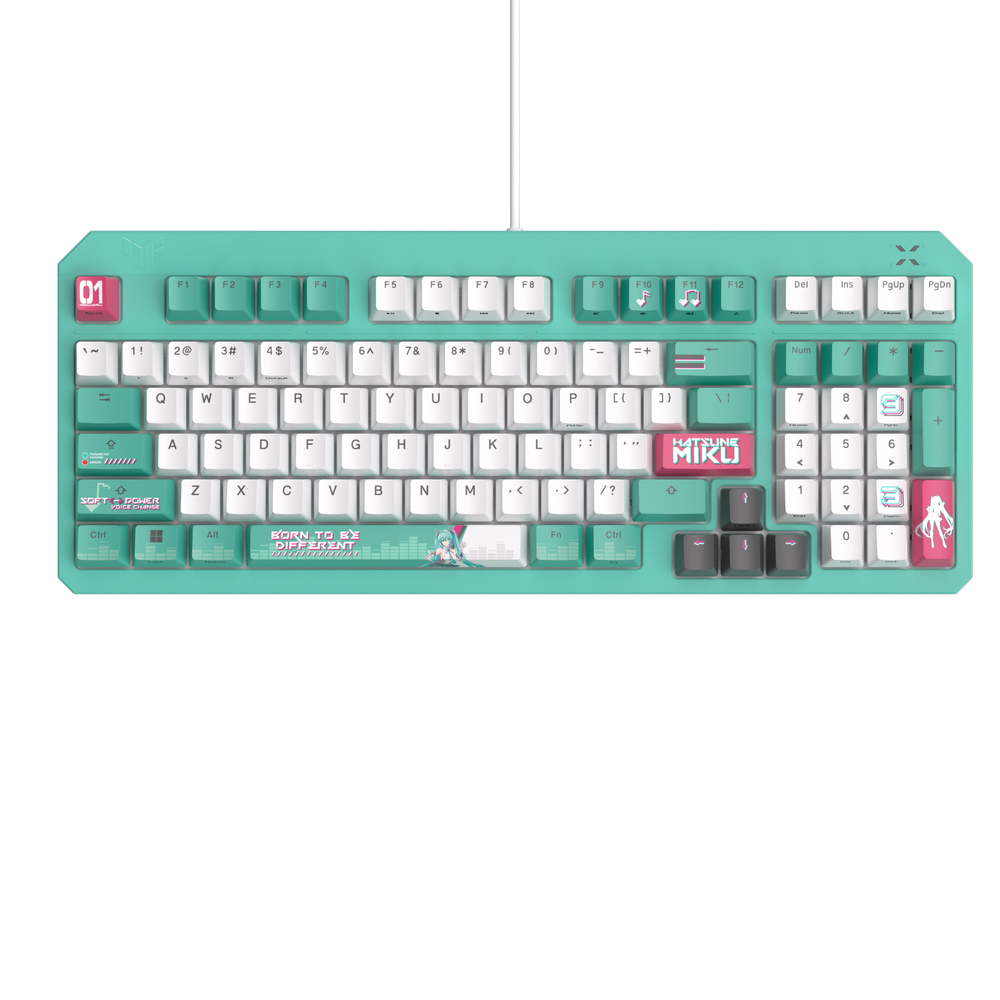 ASUS、初音ミクとコラボしたゲーミングデバイス4製品を発表 – Gear MetriX