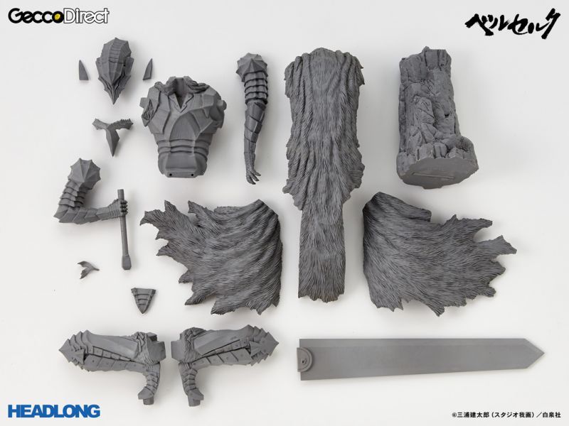 ベルセルク／狂戦士 1/8スケール レジンモデルキット - Gecco Direct