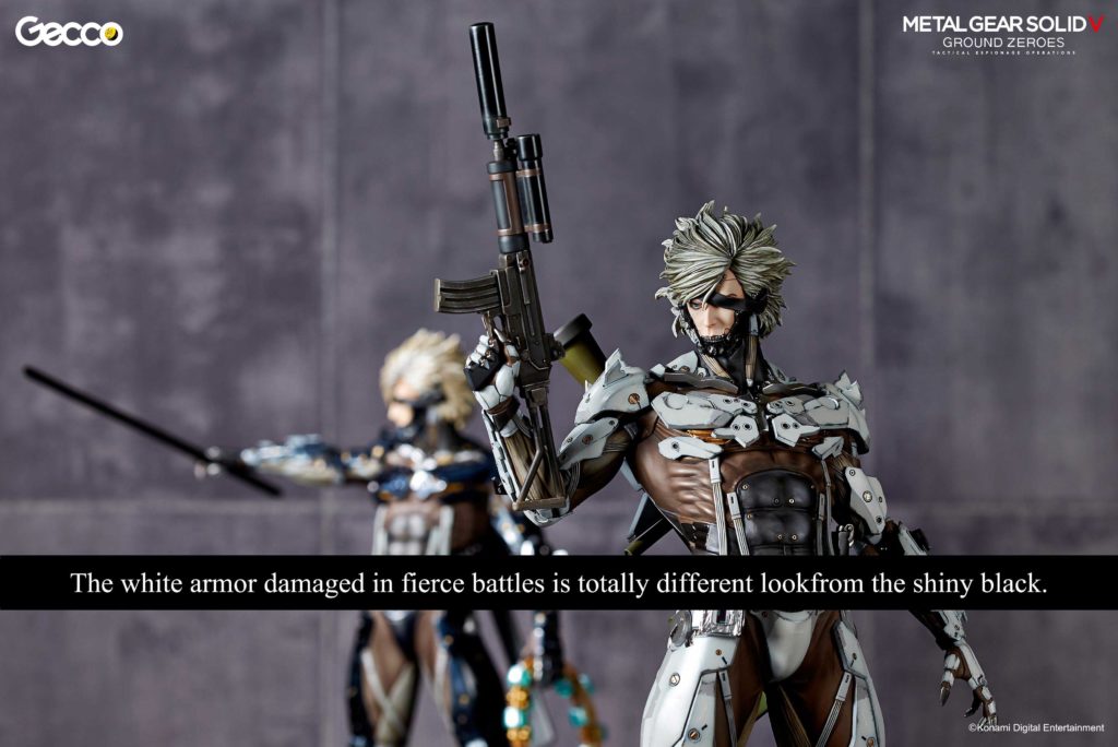 RAIDEN 1/6 Scale Statue, White Armor Ver. | Gecco