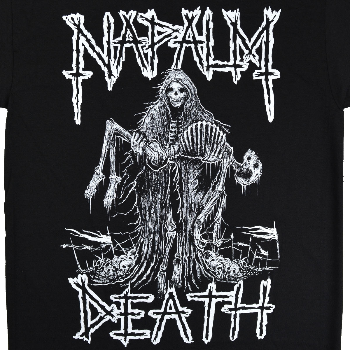 Napalm Death 赤 Tシャツ バーミンガム柄貴重 napalm death スウェット