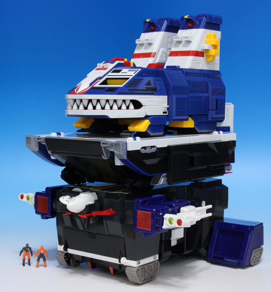 スーパーミニプラ 超電子 バイオマン バイオドラゴン＆バイオロボ 1