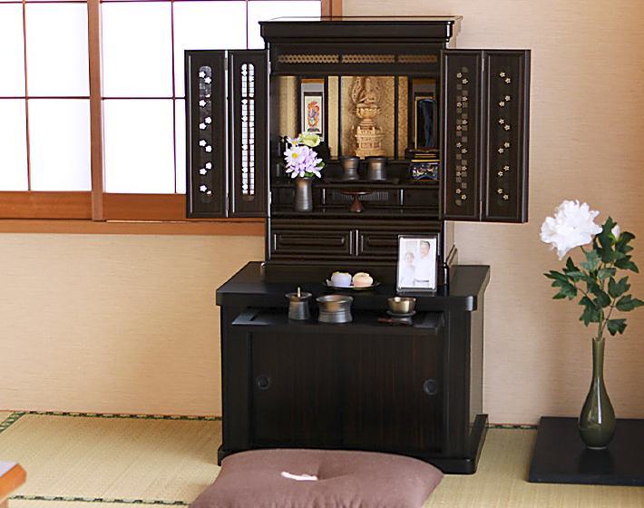 上置き唐木仏壇 正宗 紫檀調・黒檀調 20号 | 仏壇・仏具・位牌の専門店