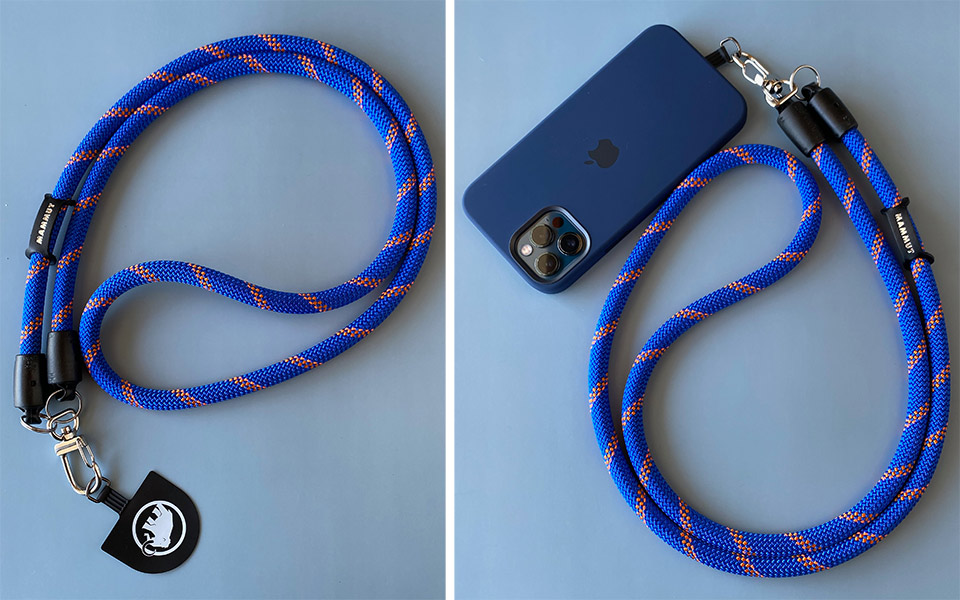 老舗アウトドアブランドとコラボした頑丈なストラップでカメラやスマホ