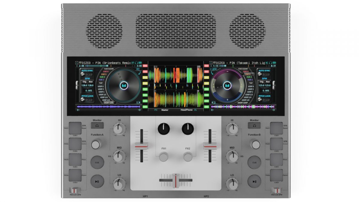 ポータブルDJシステム FJ1 ポータブルDJシステム FJ1 シルバーモデル