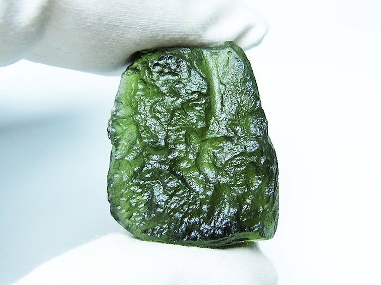 パワーストーン 天然石 モルダバイト原石[T64-794]