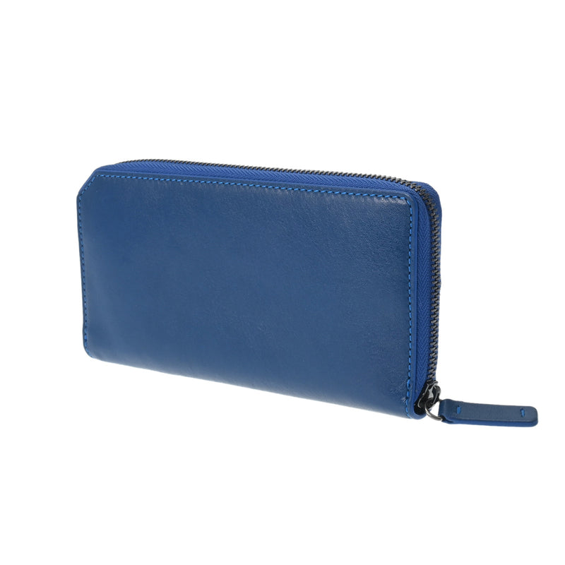 ジミーチュウ ラウンドファスナー 色:ブルー(紺) ジミーチュウ JIMMY