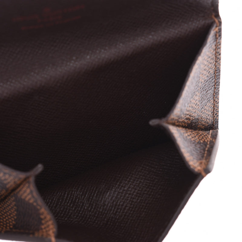 ルイヴィトンオリガミ コンパクト 14137 ブラウン メンズ ダミエ