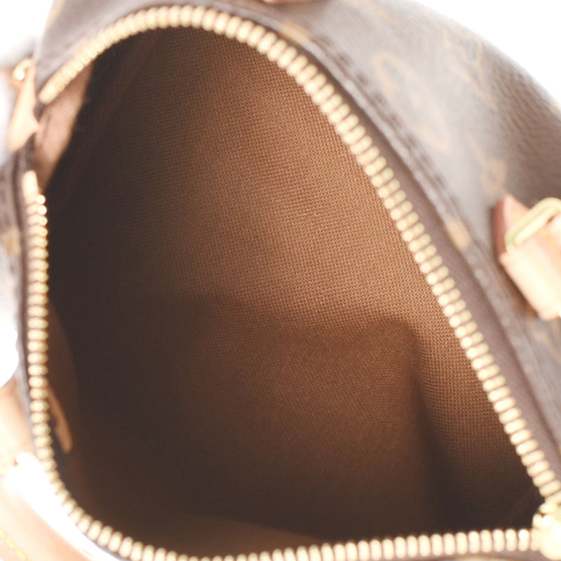 ルイヴィトンナノスピーディ 14145 ブラウン レディース モノグラム