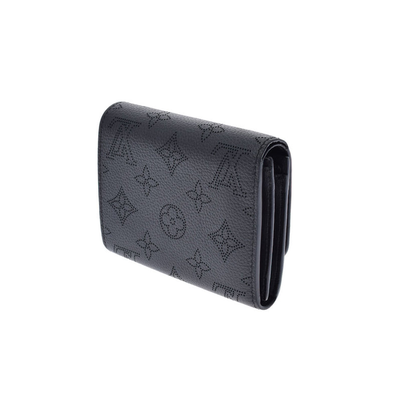 ルイヴィトンマヒナ ポルトフォイユイリス コンパクト ノワール