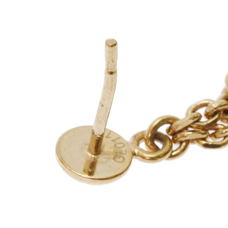 ルイヴィトンブックルドレイユ パンダン ギャンブル ピアス ゴールド