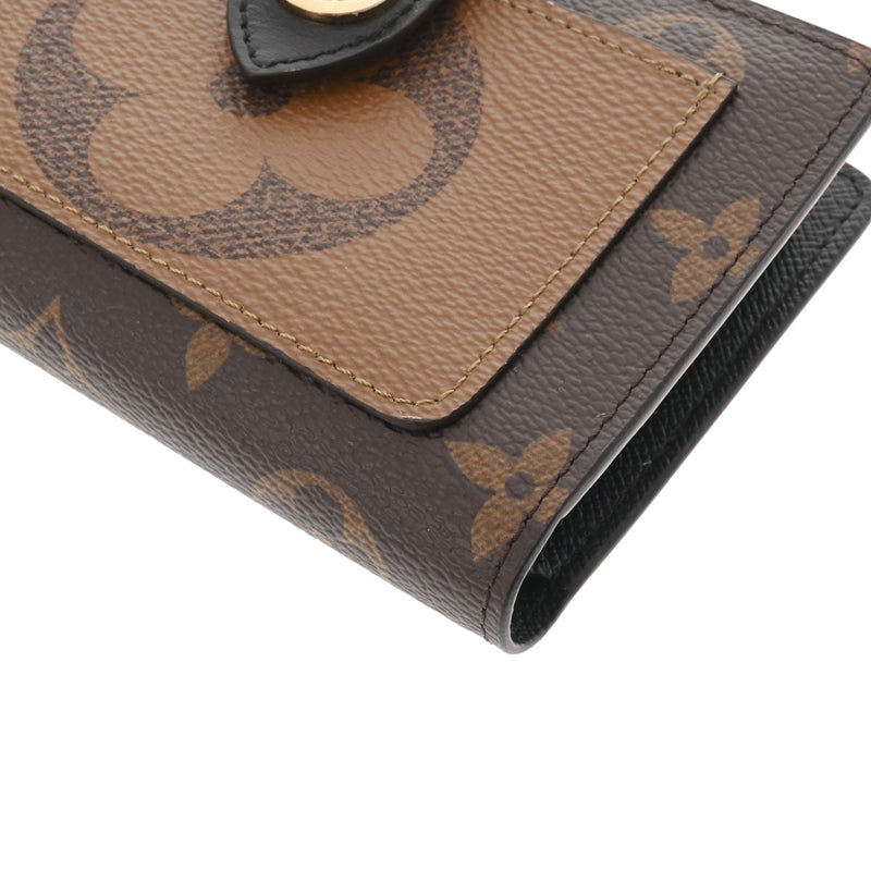 ルイヴィトンリバース ポルトフォイユ ジュリエット 14145 ブラウン