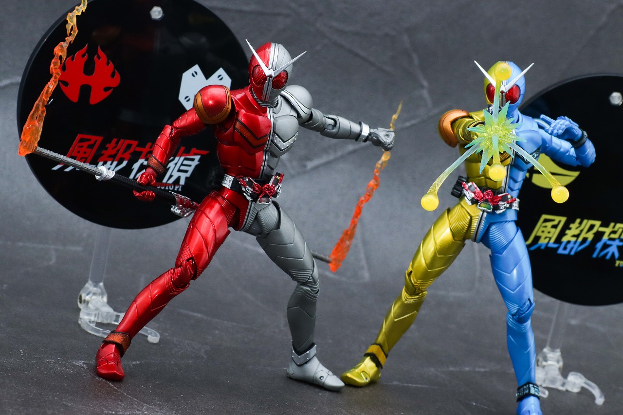 真骨彫製法 仮面ライダーW ヒートメタル＆ルナトリガー(風都探偵アニメ