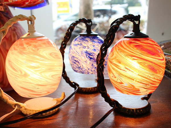 琉球ガラス MARS ランプS | 琉球ガラス専門店 Gift Gallery miyabi
