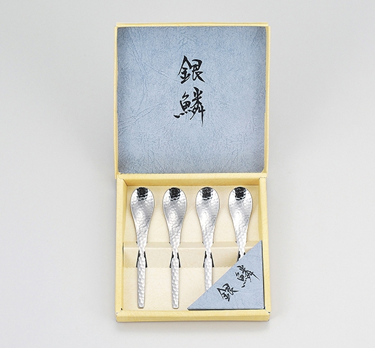 銀鱗」コーヒースプーン4pcセット | Giftpad egift