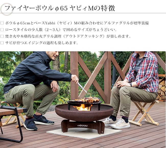 メーカ在庫なし次回入荷未定】ファイヤーボウルφ65 ヤビィM /品番