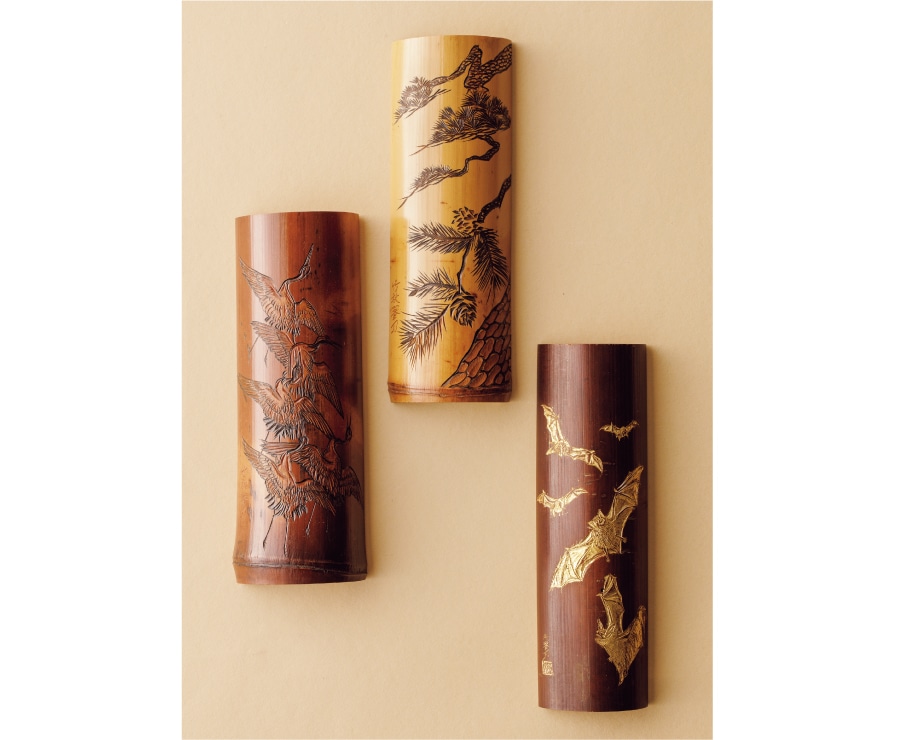 さぬき竹一刀 茶合（仙媒） 椿 | 食,キッチン小物,茶道具 | IKUNAS