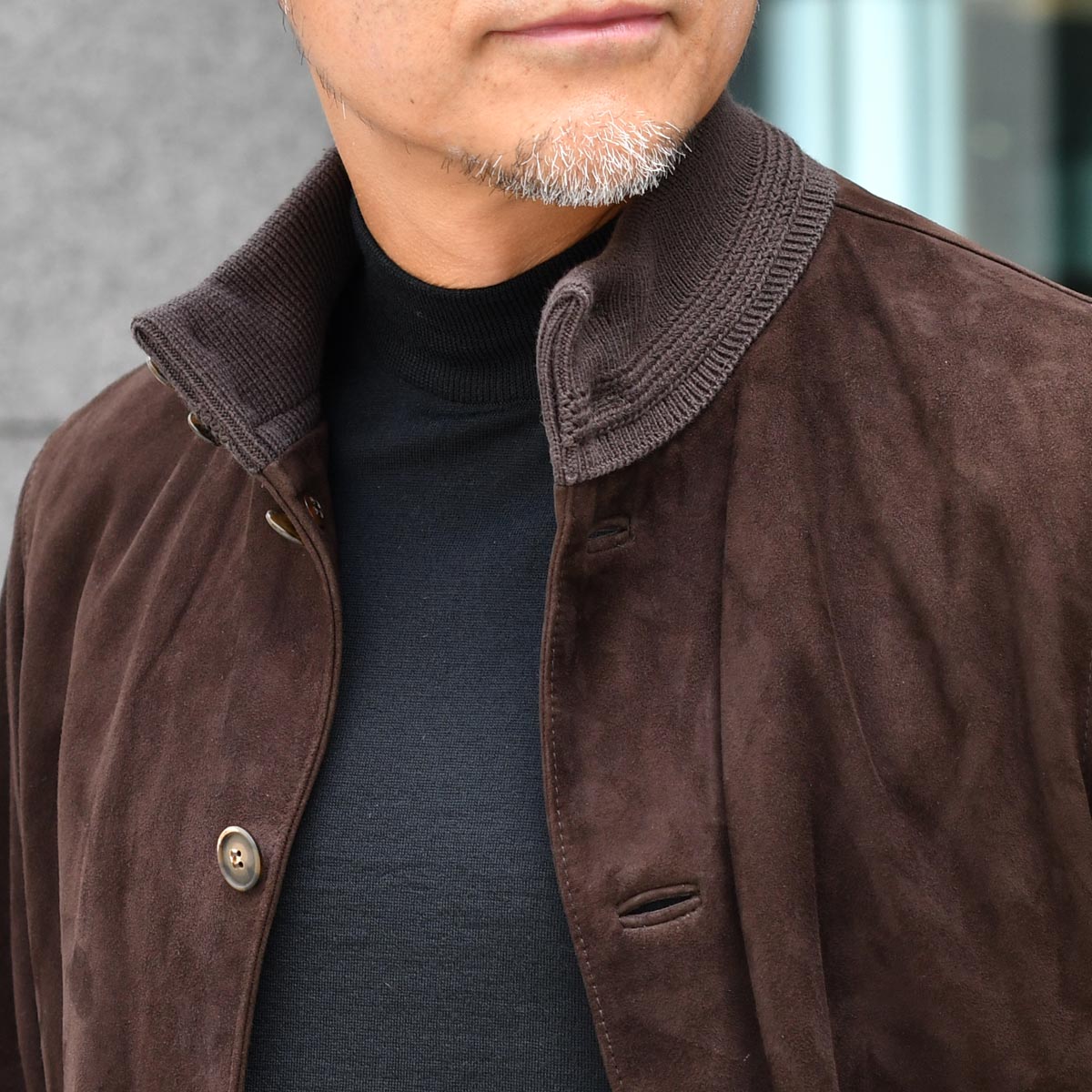 CINQUANTA【チンクアンタ】ドライビングブルゾン H504 2011 6030 MORO