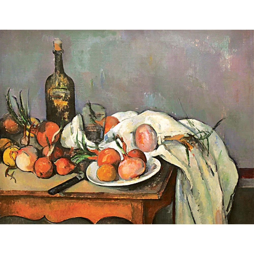 タマネギのある静物 【20号】 ポール・セザンヌ 【 額縁が選べる 額