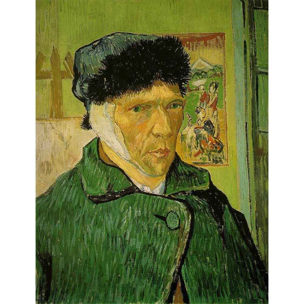 自画像 （ 耳に包帯をしたもの ） 【20号】 フィンセント・ファン
