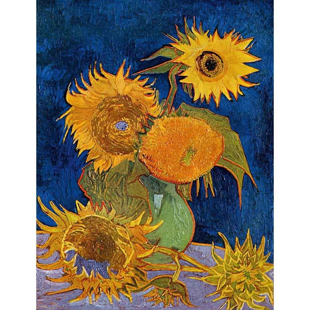 5本のひまわり 【8号】 フィンセント・ファン・ゴッホ 【 額縁が選べる