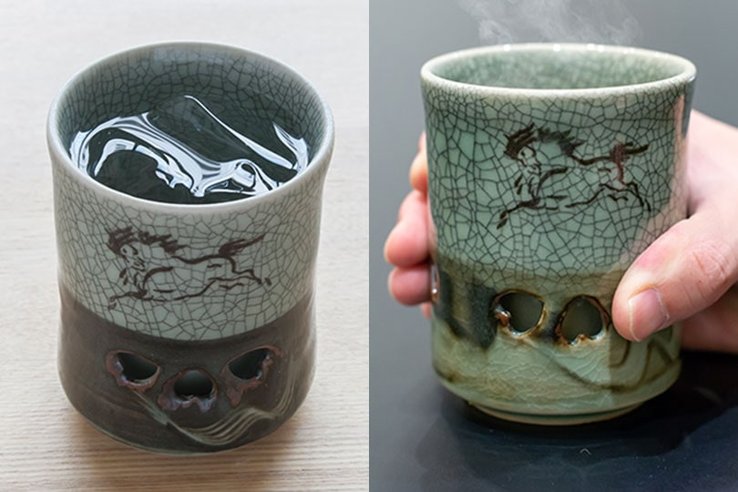 相馬焼 夫婦湯呑み ぐい呑み 他 大堀相馬焼 松永窯 SAKURAMUG ペア