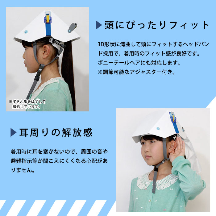 折りたたみ式ヘルメット タタメットズキン3 ｜ あんしんの殿堂 防災館