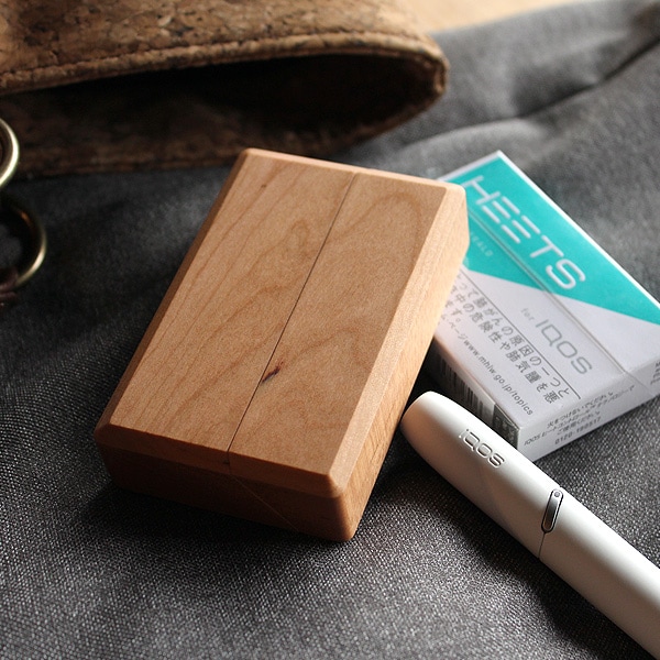 □【セット】IQOS ILUMA用木製ドアカバー・アイコス ヒートスティック