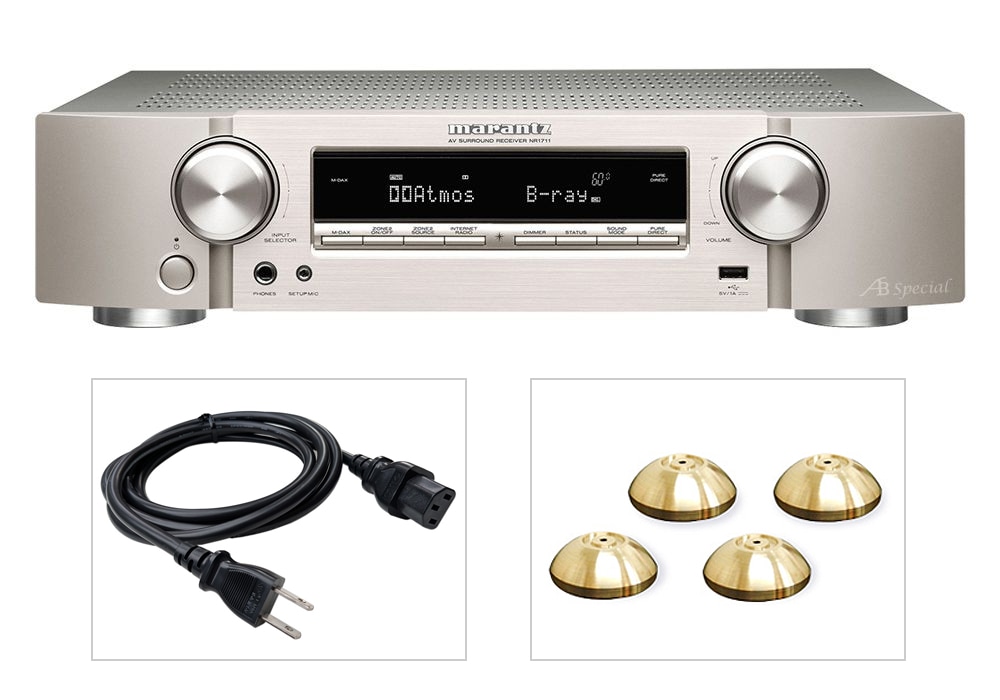 マランツ NR1711⁄FN 8K⁄60p⁄MPEG-4⁄AAC⁄HDR10+⁄
