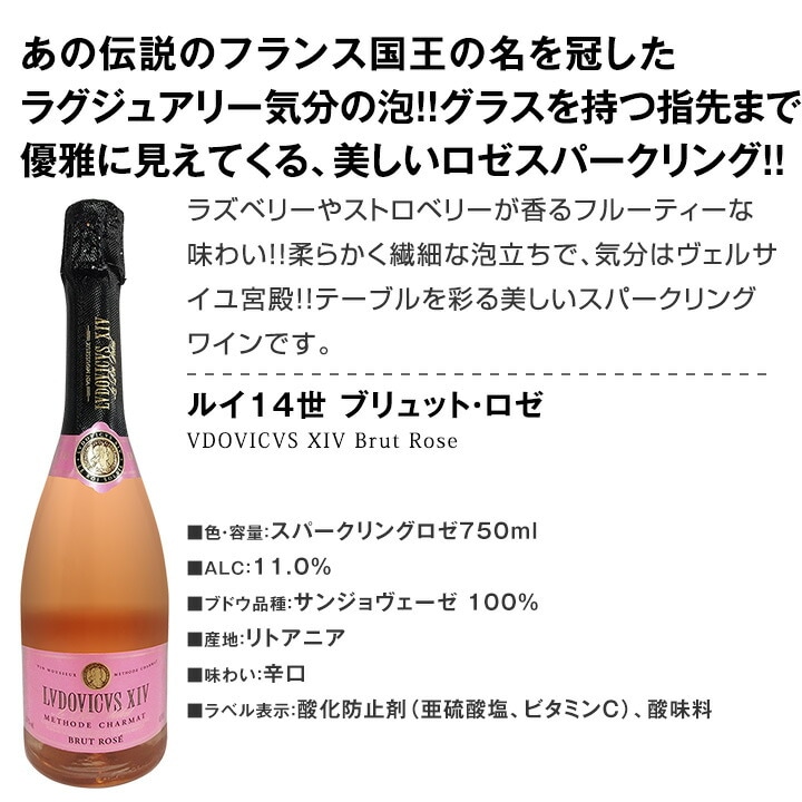 送料無料】第57弾！シャンパン入り！辛口スパークリングワイン12本