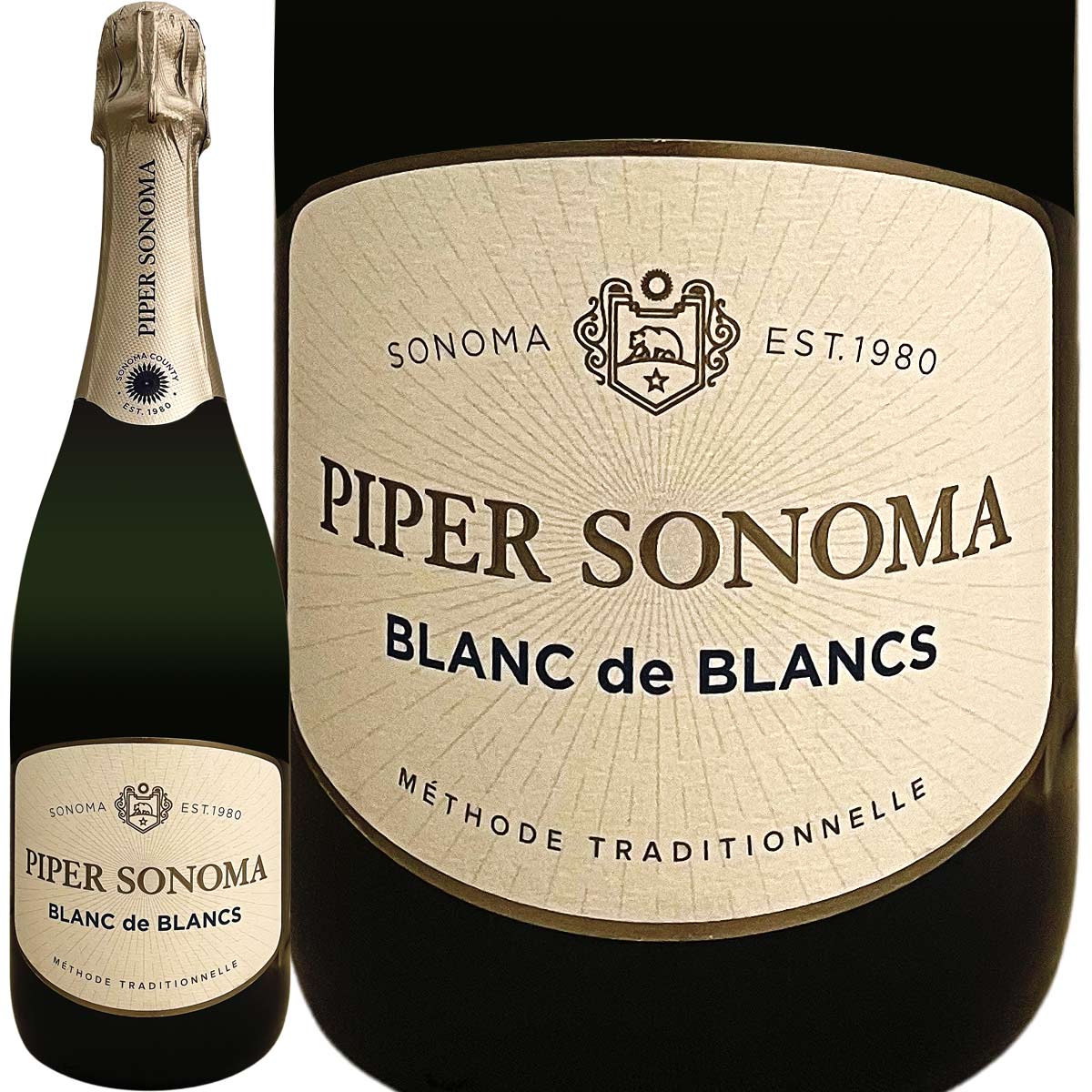 パイパー・ソノマ・ブリュット・ブラン・ド・ブラン 白スパークリング