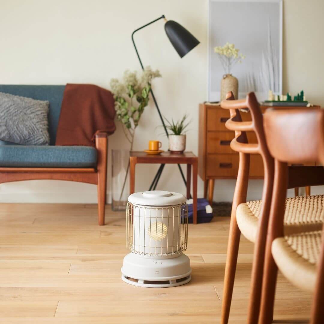 BRUNO 全方向ファンヒーター イエロー BRUNO】全方位型ファンヒーター