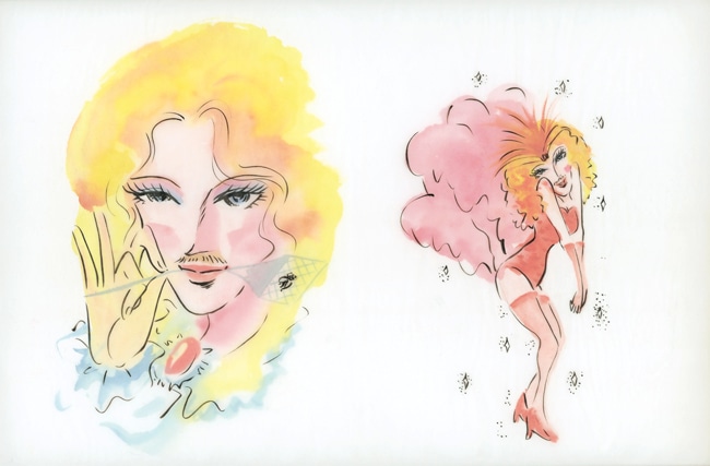 しりあがり寿の直筆サイン しりあがり寿の直筆サイン