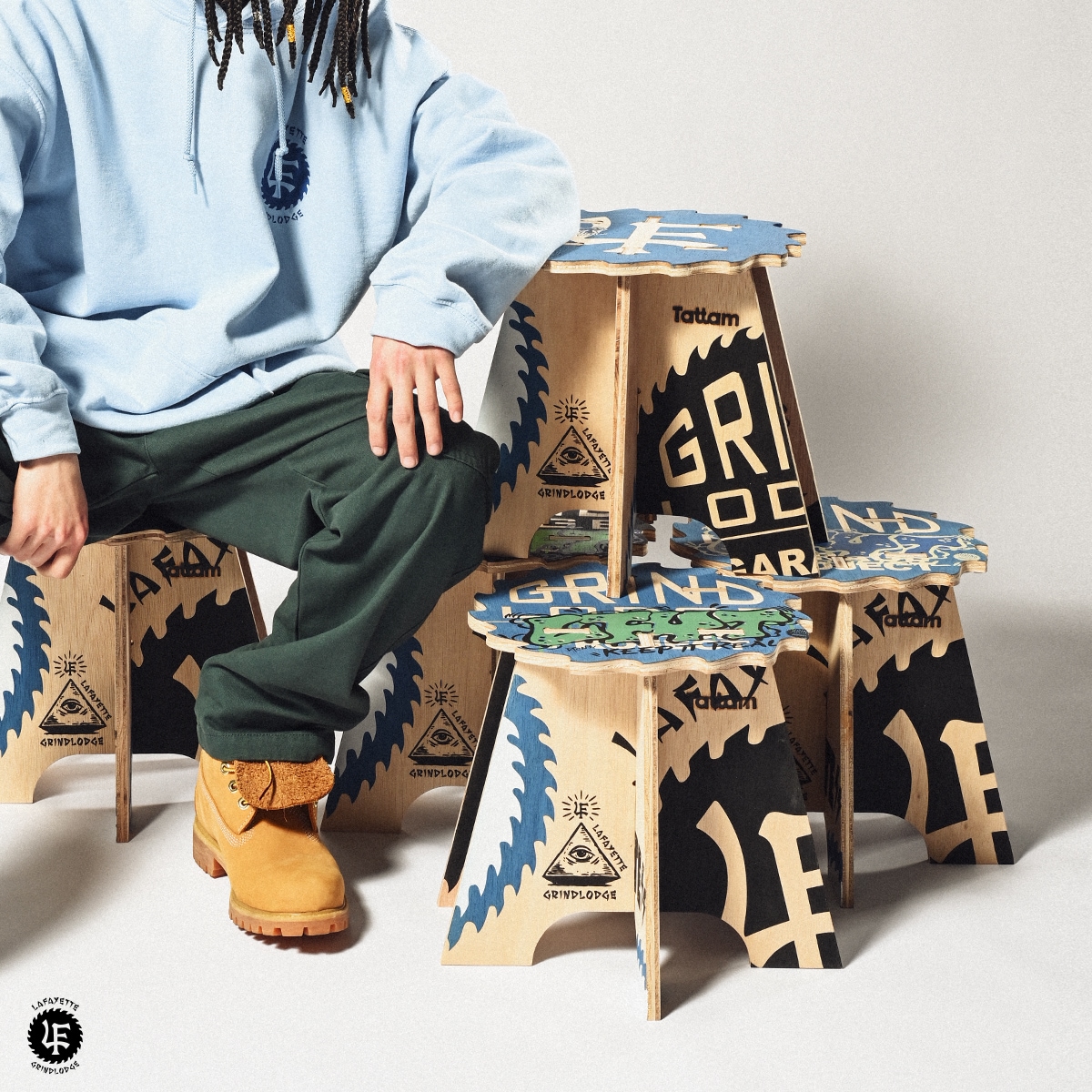 GRINDLODGE/グラインドロッジ/スツール/F/CE GRINDLODGE/グラインド