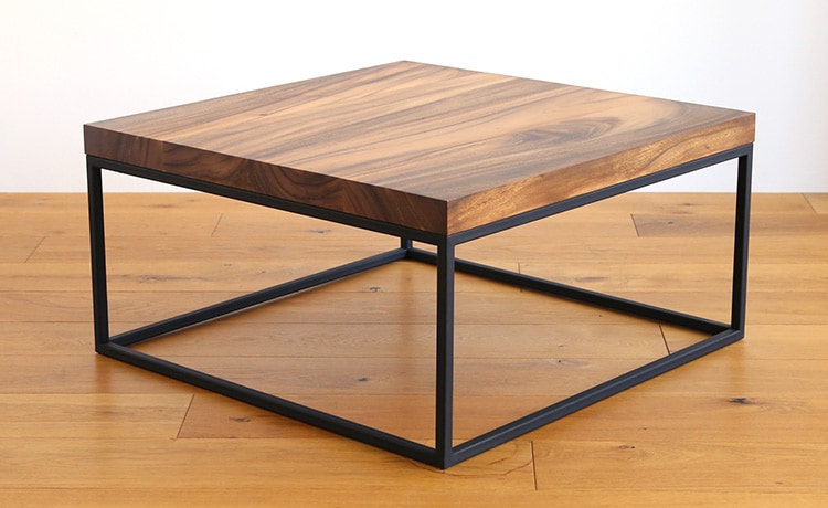 ギャレットインテリア】◇サイドテーブル◇デザイナーズ◇マンゴー無垢