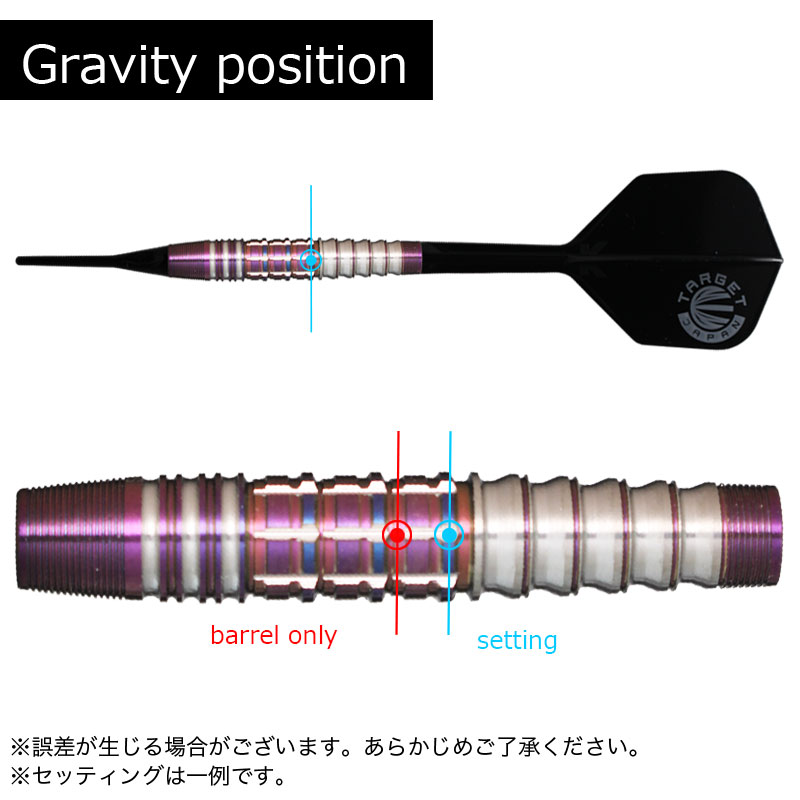 ターゲット ゼニス G1 TARGET ZENITH GEN1 ダーツ バレル | ソフト