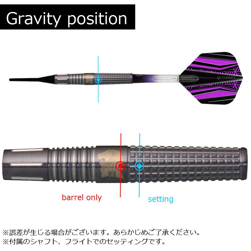 TARGET PAUL LIM THE LEGEND 19g ソフトチップダーツ TARGET PAUL LIM
