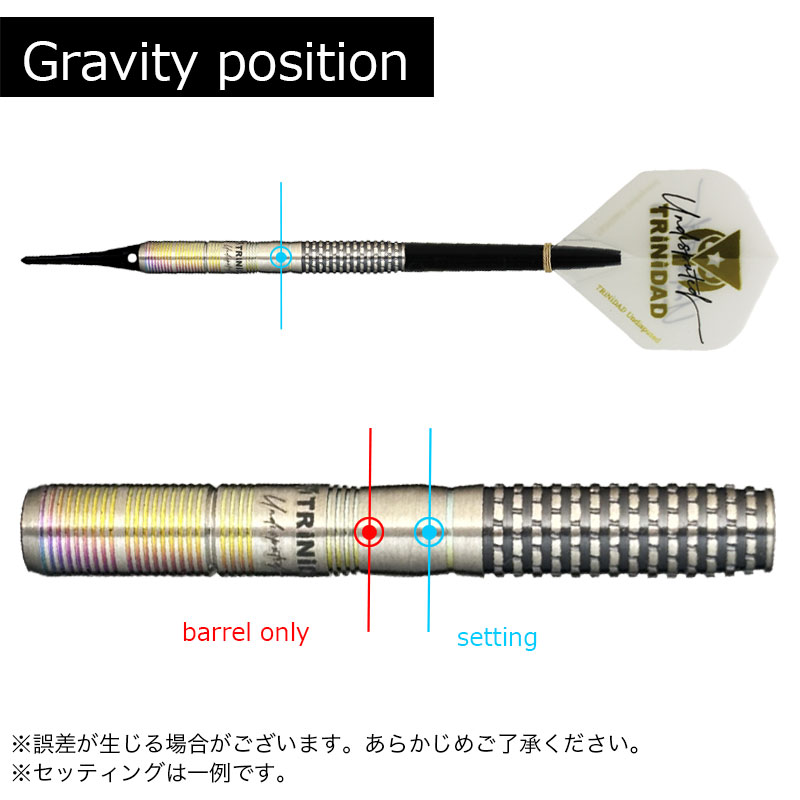 トリニダード ヒューゴ 2 TRiNiDAD HUGO2 Hugo Leung ダーツ バレル